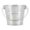 3" Silver Metal Buckets by Celebrate It™, 5ct.
